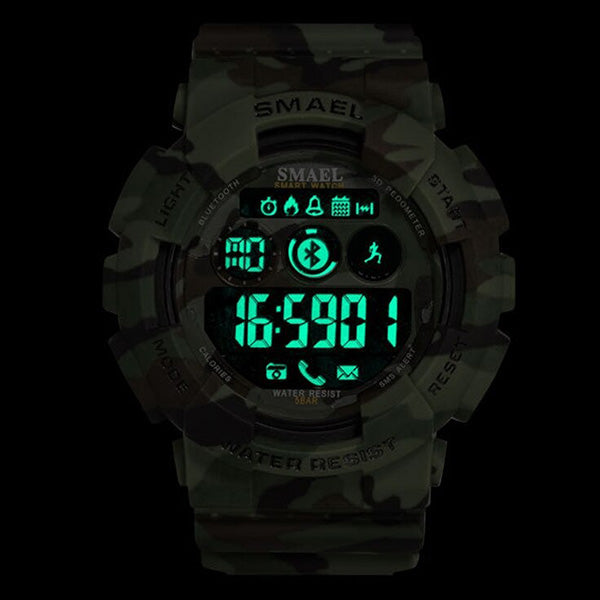 Montre camouflage militaire digital