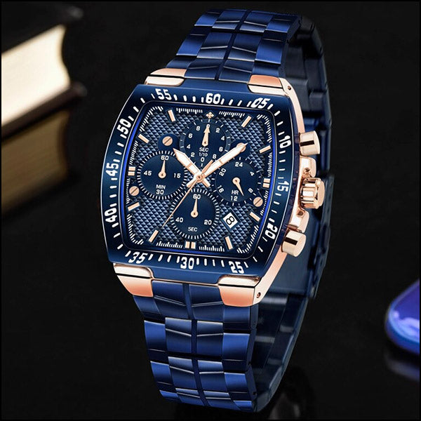 Montre carré homme militaire