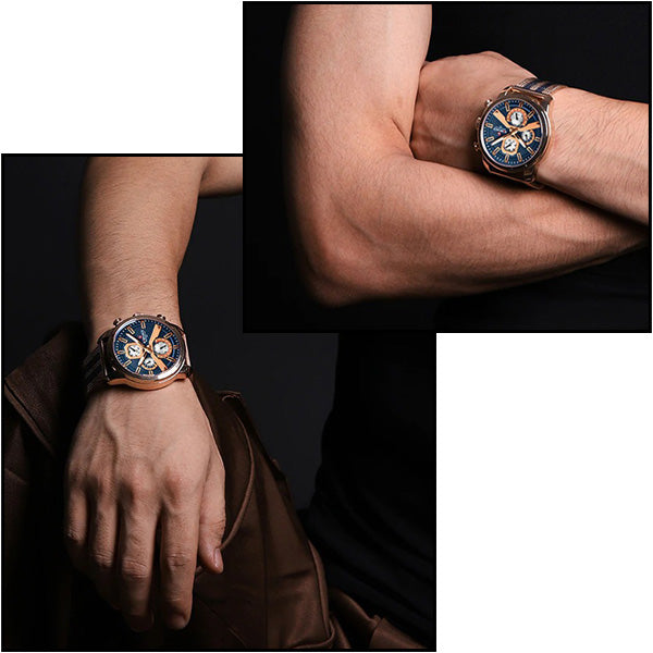 Montre homme style aviateur