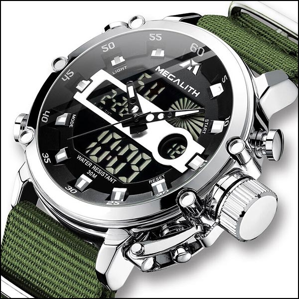 Montre Megalith militaire