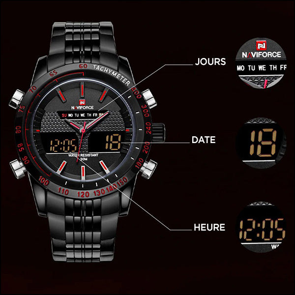 Montre militaire analogique