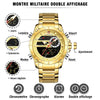 Montre militaire double affichage