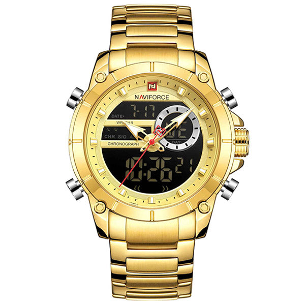 Montre militaire double affichage