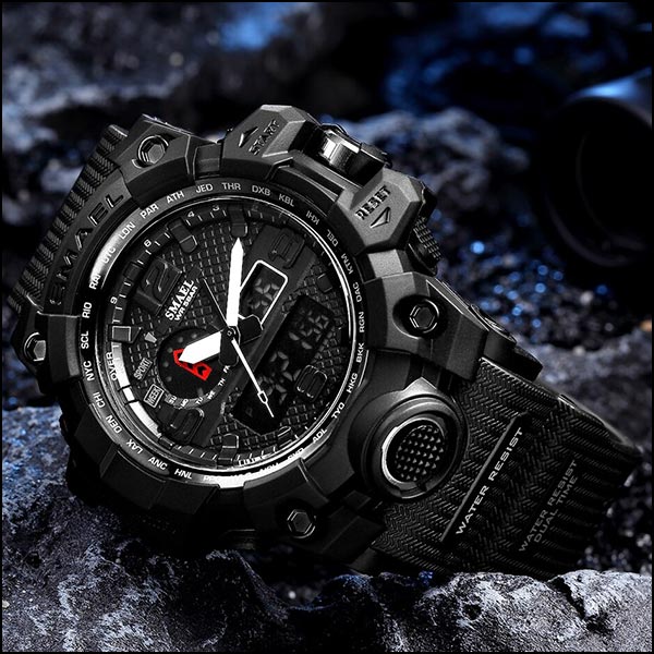 Montre militaire noir