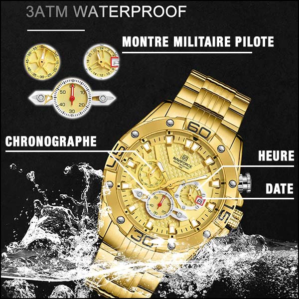 Montre militaire pilote