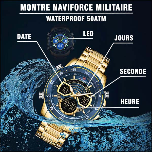 Montre Naviforce militaire