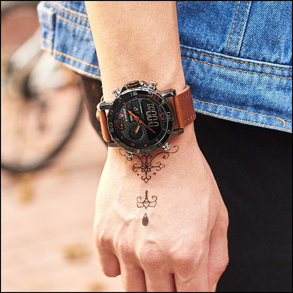 Montre style militaire