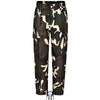 Pantalon camouflage femme chic