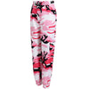 Pantalon camouflage femme rose