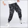Pantalon camouflage homme gris