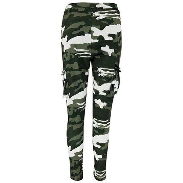 Pantalon camouflage militaire femme