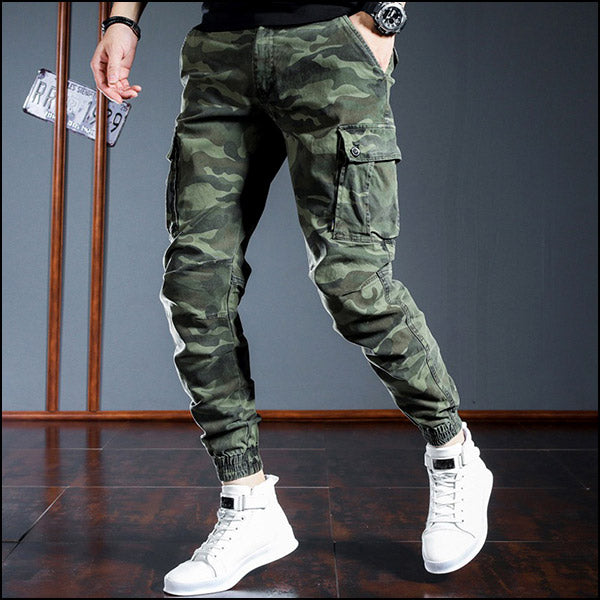 Pantalon camouflage militaire homme