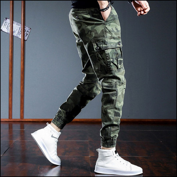 Pantalon camouflage militaire homme