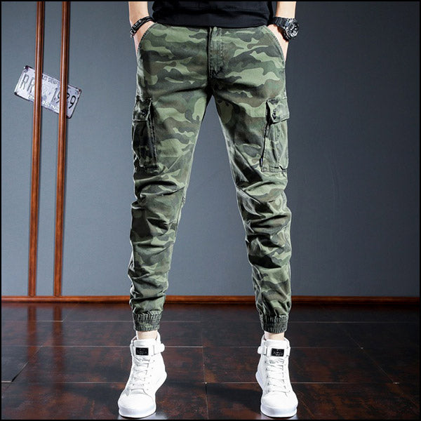 Pantalon camouflage militaire homme