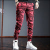 Pantalon camouflage rouge homme
