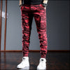 Pantalon camouflage rouge homme