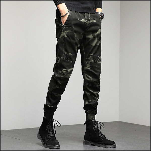 Pantalon camouflage slim homme