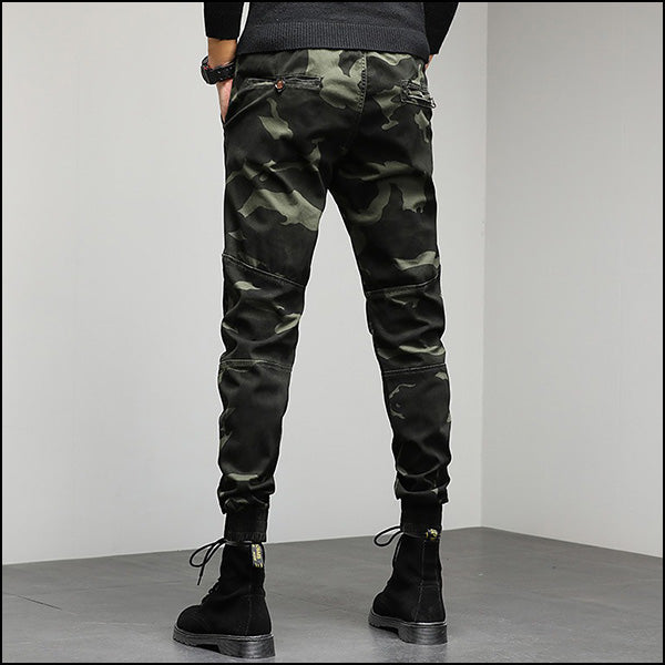 Pantalon camouflage slim homme