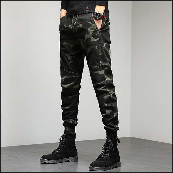 Pantalon camouflage slim homme