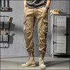 Pantalon cargo beige homme