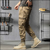 Pantalon cargo beige homme