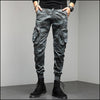 Pantalon cargo camouflage gris homme