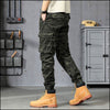Pantalon cargo camouflage homme