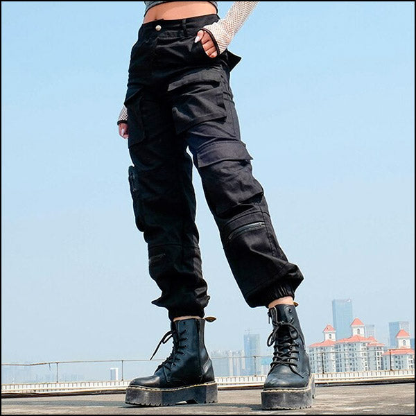 Pantalon cargo femme militaire