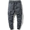 Pantalon cargo gris pierre