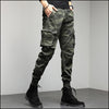Pantalon cargo imprimé camouflage homme