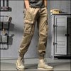 Pantalon cargo militaire beige