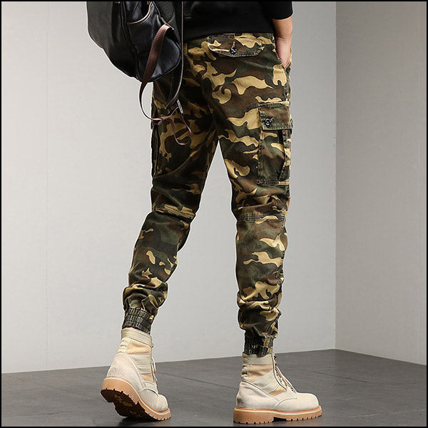 Pantalon cargo militaire homme