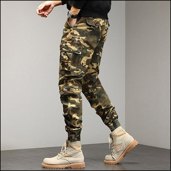 Pantalon cargo militaire homme