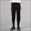 Pantalon cargo noir coton