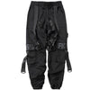 Pantalon cargo noir oversize