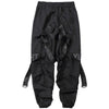 Pantalon cargo noir oversize
