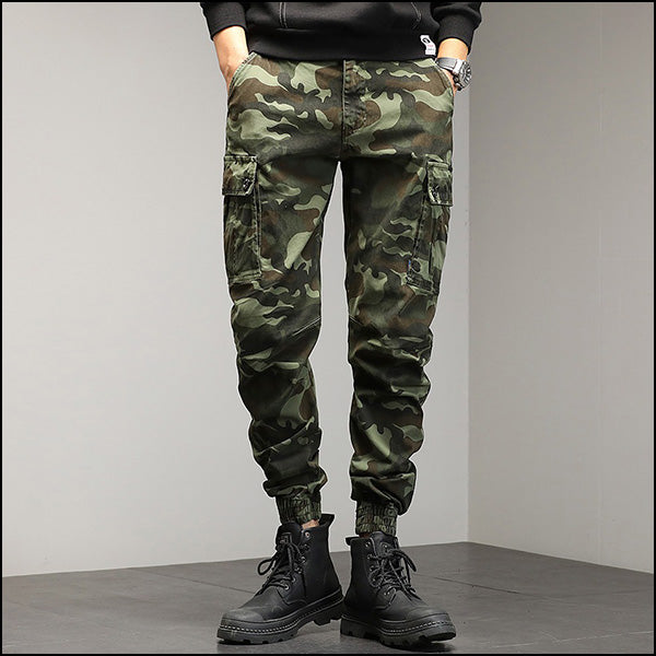 Pantalon cargo style militaire