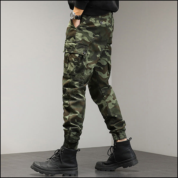 Pantalon cargo style militaire