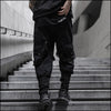 Pantalon cargo tactique poches noir
