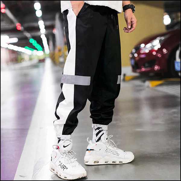 Pantalon jogging réfléchissant homme