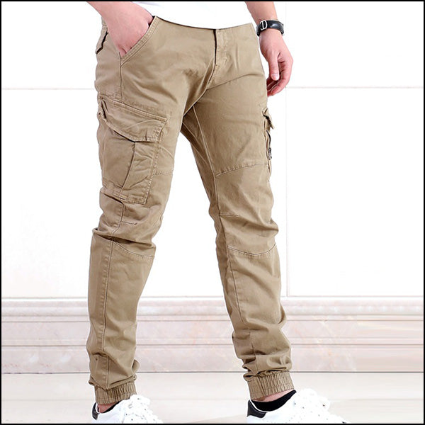 Pantalon militaire coton homme