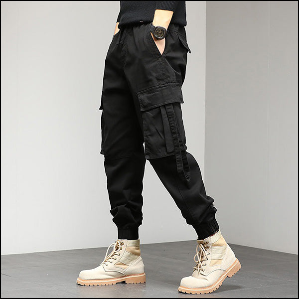 Pantalon militaire sangle