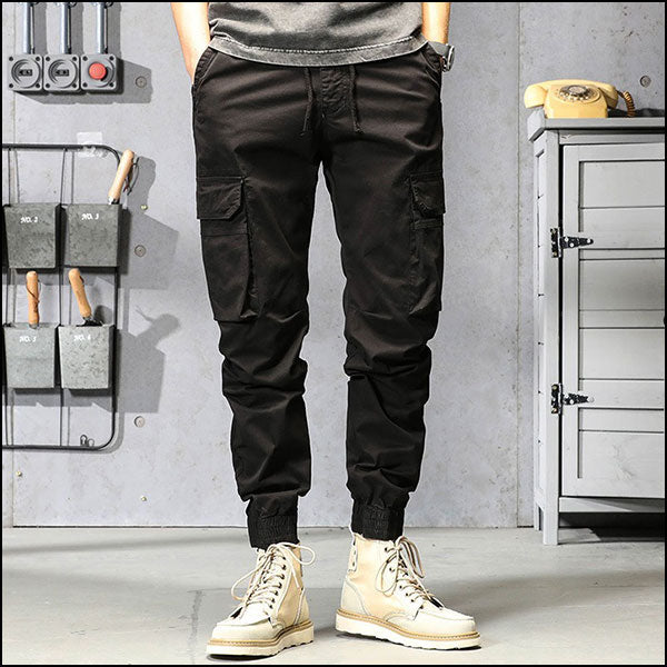 Pantalon poche cargo noir