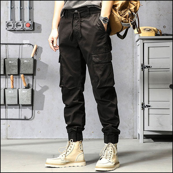 Pantalon poche cargo noir