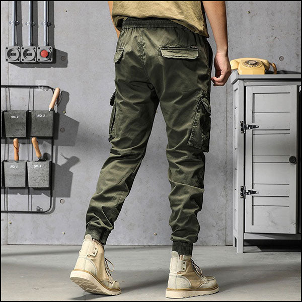 Pantalon vert militaire homme