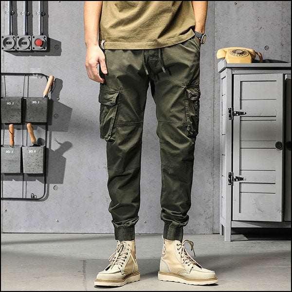 Pantalon vert militaire homme