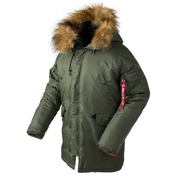 Parka militaire homme grand froid