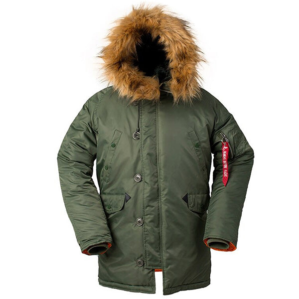 Parka militaire homme grand froid