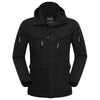 Parka militaire noir homme