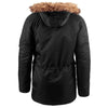 Parka militaire noire